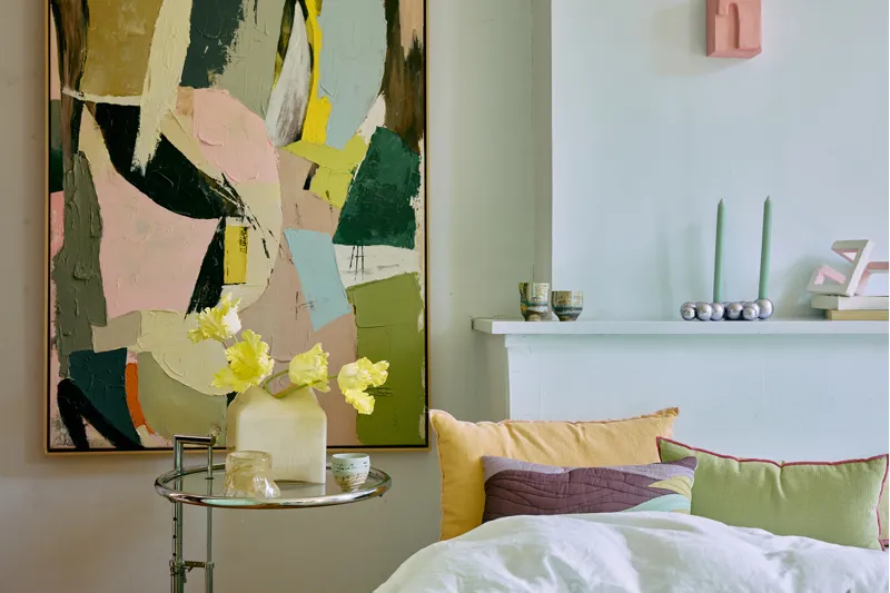 HKLIVING Artist Ceramics Coffee Mugs 4 Pack-8