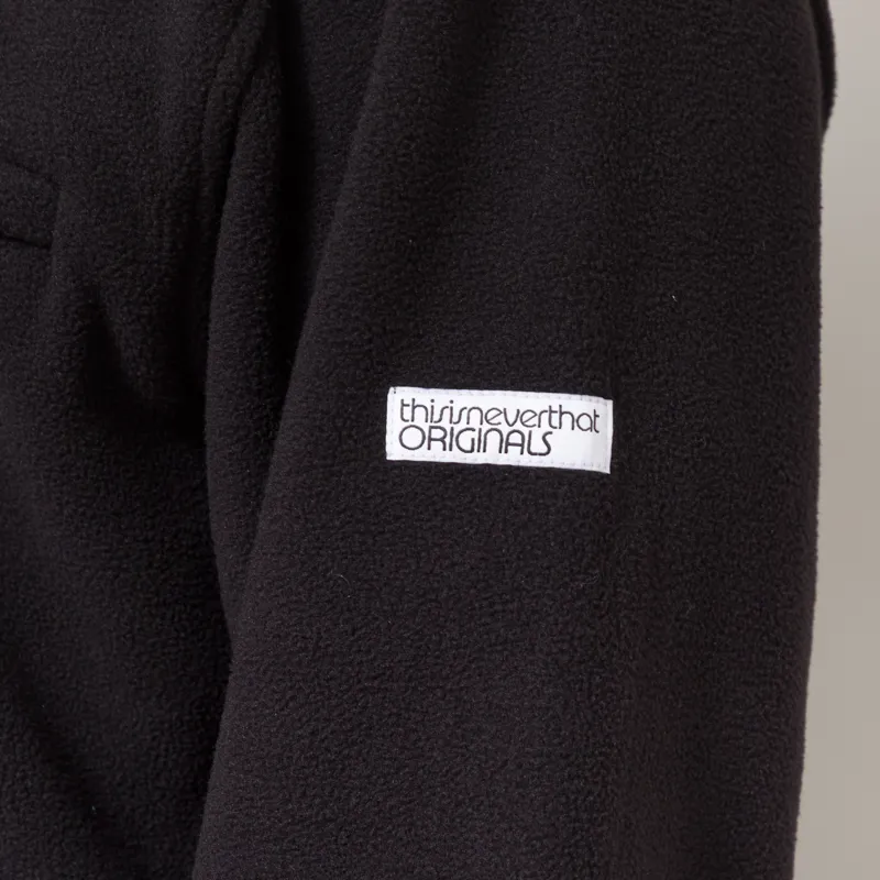 thisisneverthat Fleece Pullover Black-7