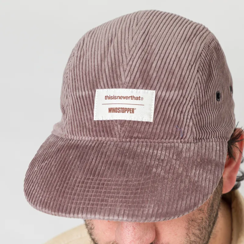 thisisneverthat GORE-TEX WINDSTOPPER Cord Cap Plum-3