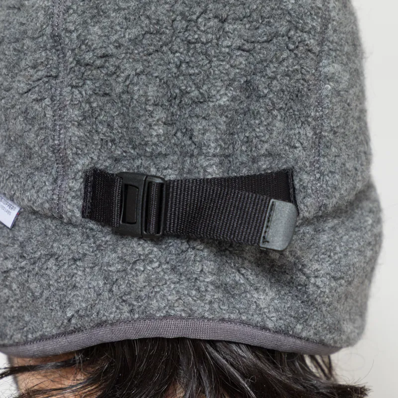 thisisneverthat GORE-TEX WINDSTOPPER Wool Fleece Cap Grey-5