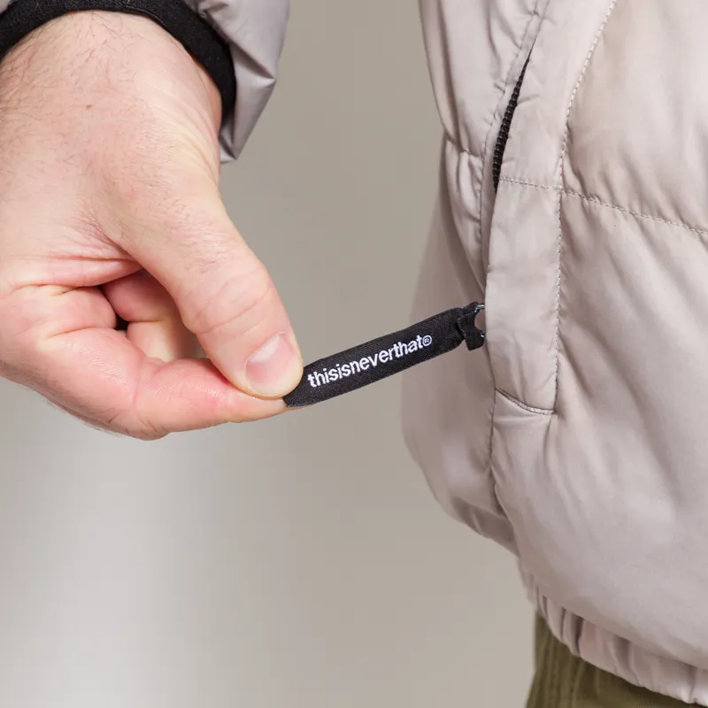 thisisneverthat PERTEX Overdyed T Down Jacket Stone-10