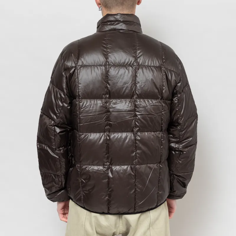 thisisneverthat PERTEX Light Down Jacket Brown Black-3