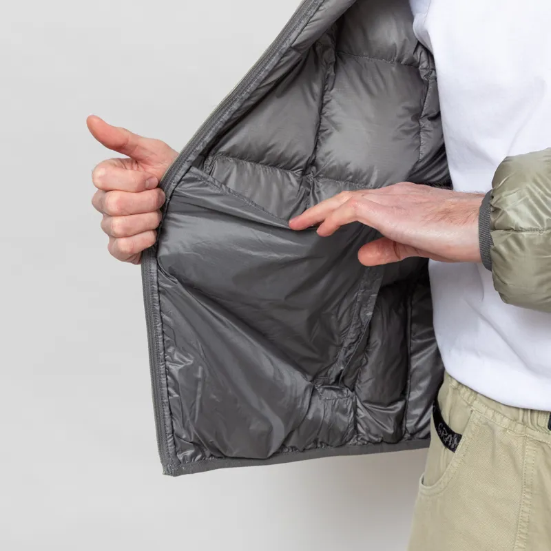 thisisneverthat PERTEX Light Down Jacket Dark Sage-7