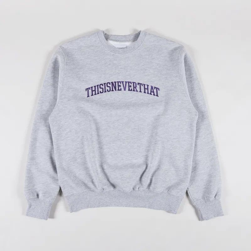 thisisneverthat Arch-Logo Crewneck Heather Grey