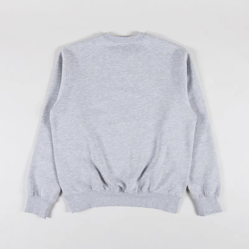 thisisneverthat Arch-Logo Crewneck Heather Grey-1