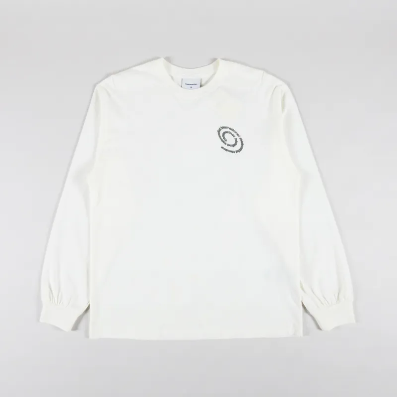 thisisneverthat Spiral Logo Long Sleeve T Shirt Ivory-1