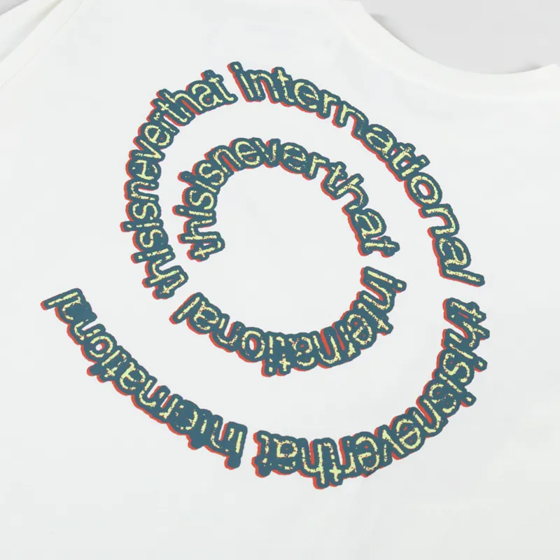 thisisneverthat Spiral Logo Long Sleeve T Shirt Ivory-4