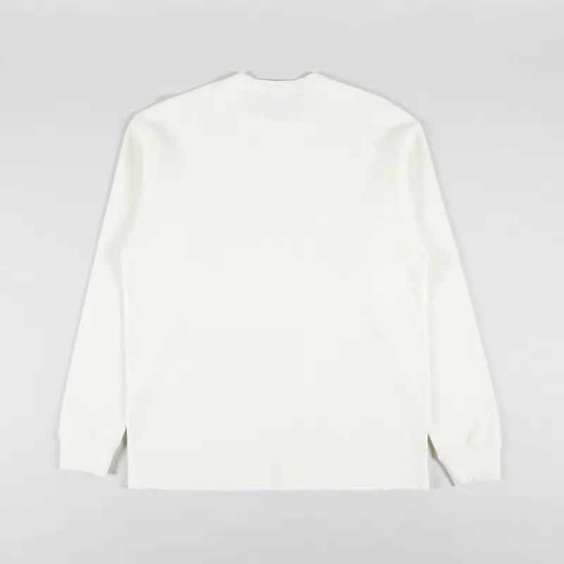 thisisneverthat Waffle Long Sleeve T Shirt Ivory-1