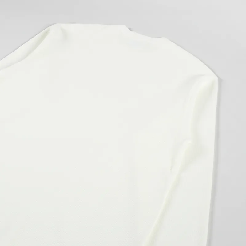thisisneverthat Waffle Long Sleeve T Shirt Ivory-3