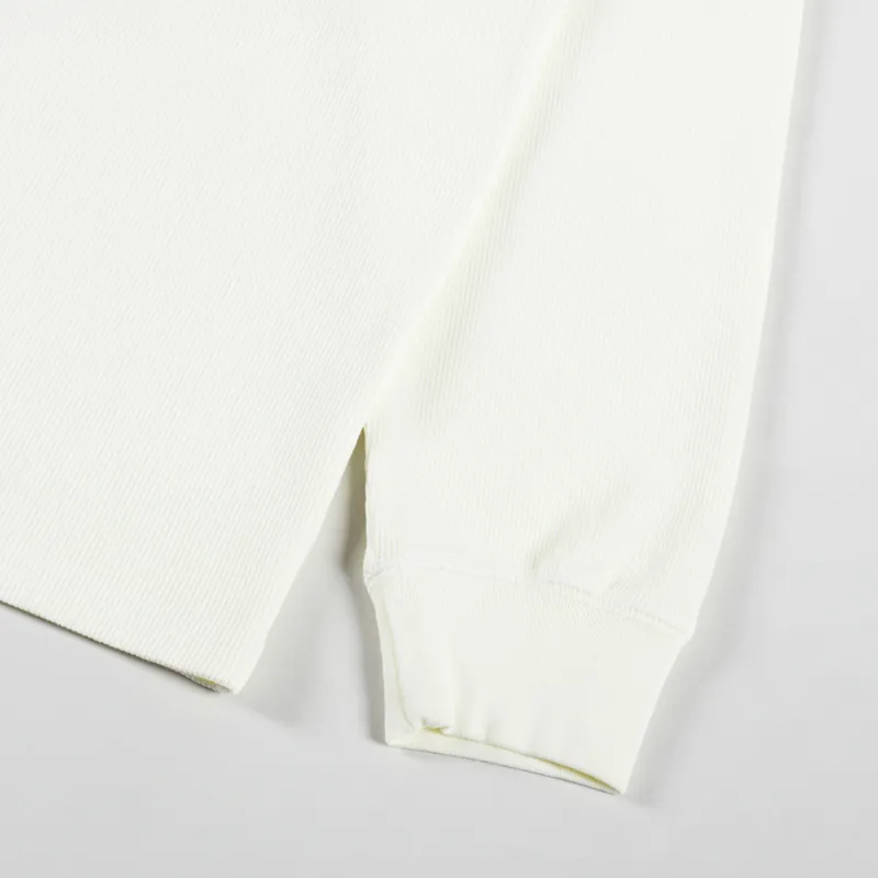 thisisneverthat Waffle Long Sleeve T Shirt Ivory-6