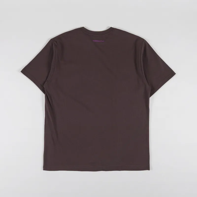 thisisneverthat T-Logo T Shirt Dark Chocolate-1