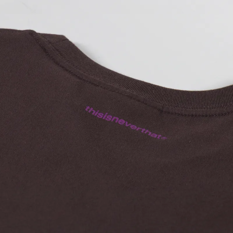 thisisneverthat T-Logo T Shirt Dark Chocolate-5