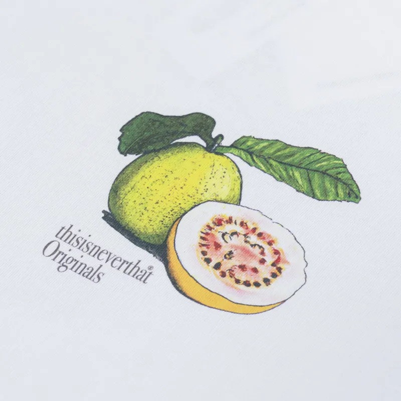 thisisneverthat Guava T Shirt White-5