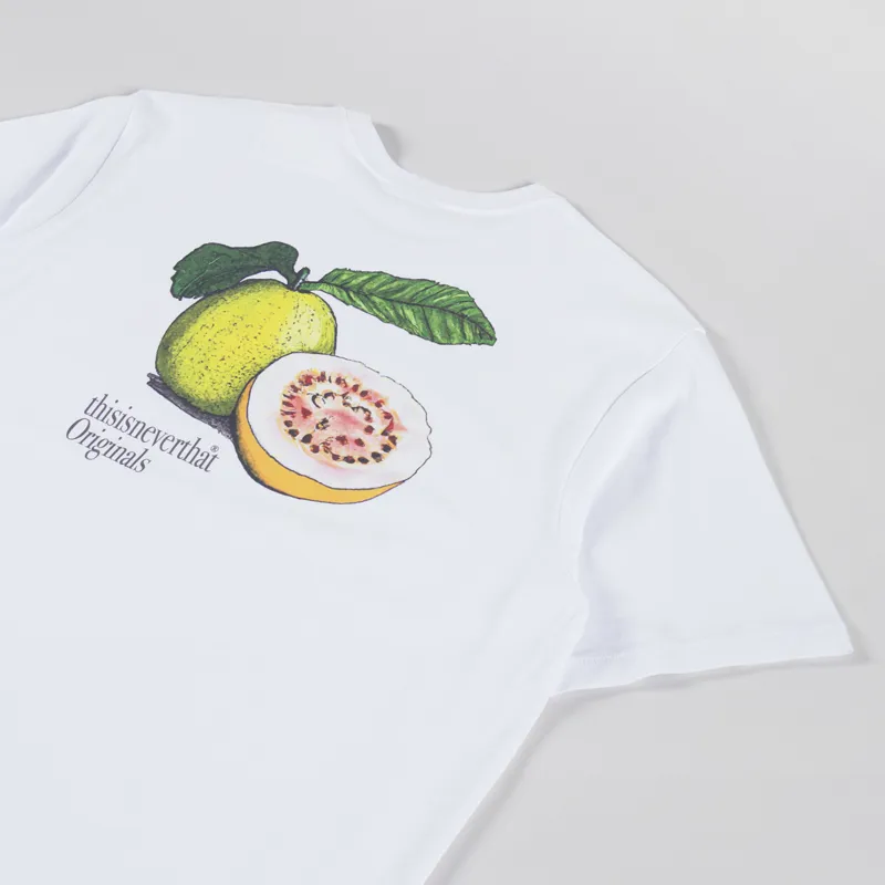 thisisneverthat Guava T Shirt White-2