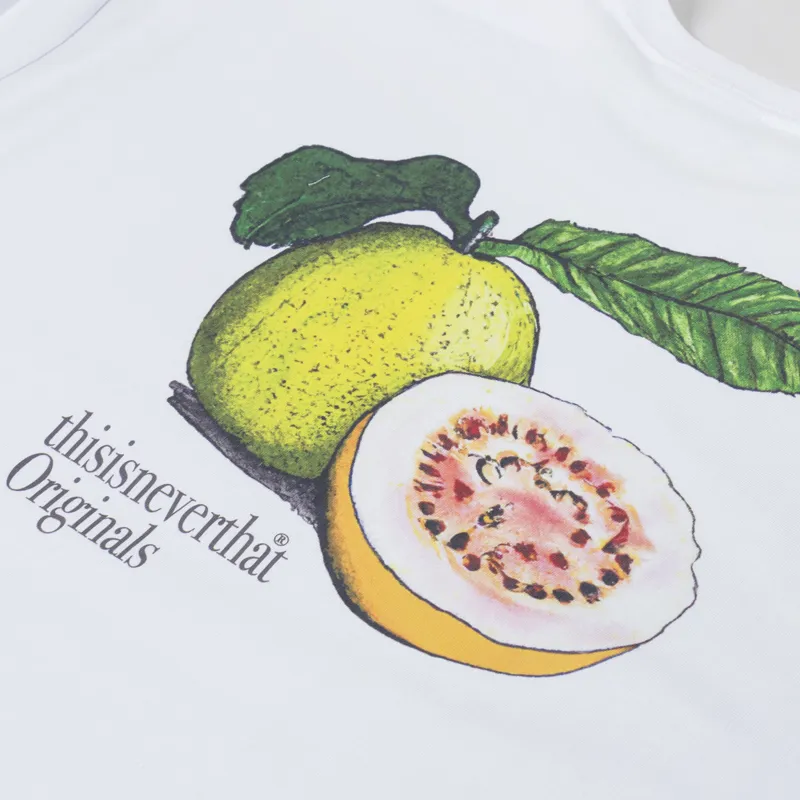 thisisneverthat Guava T Shirt White-4