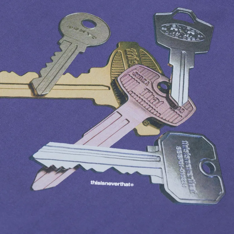 thisisneverthat Key Bundle T Shirt Violet-4