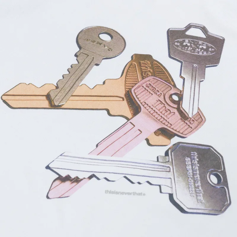 thisisneverthat Key Bundle T Shirt White-4