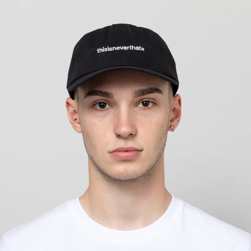 thisisneverthat T Logo Cap Black-1