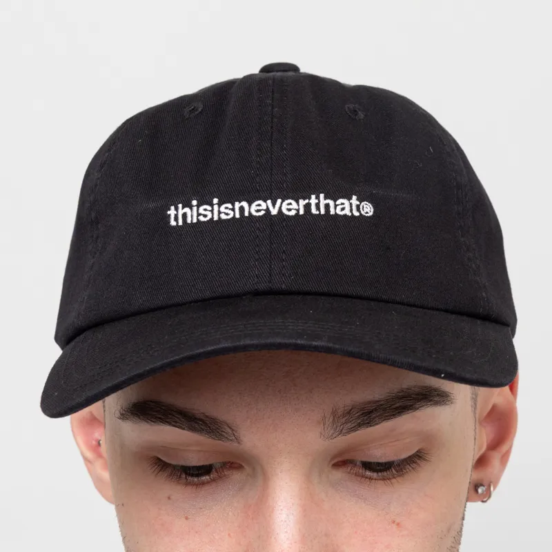 thisisneverthat T Logo Cap Black-3