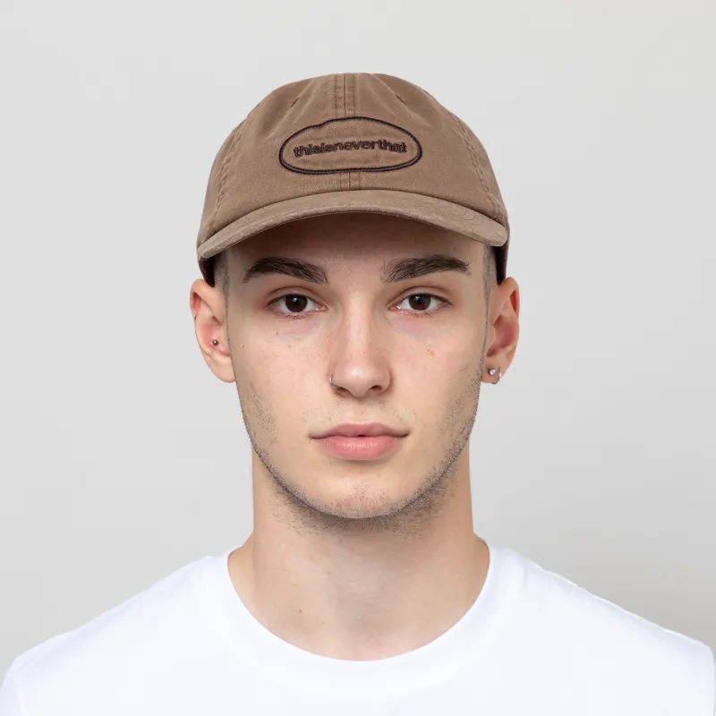 thisisneverthat Overdyed E/T Logo Cap Camel-1