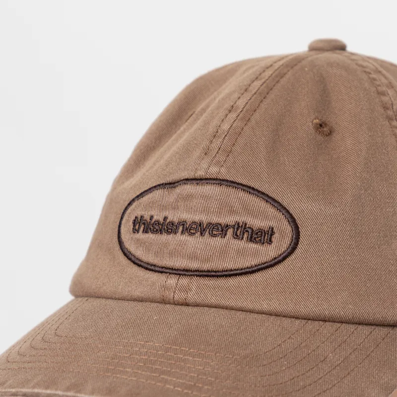 thisisneverthat Overdyed E/T Logo Cap Camel-4