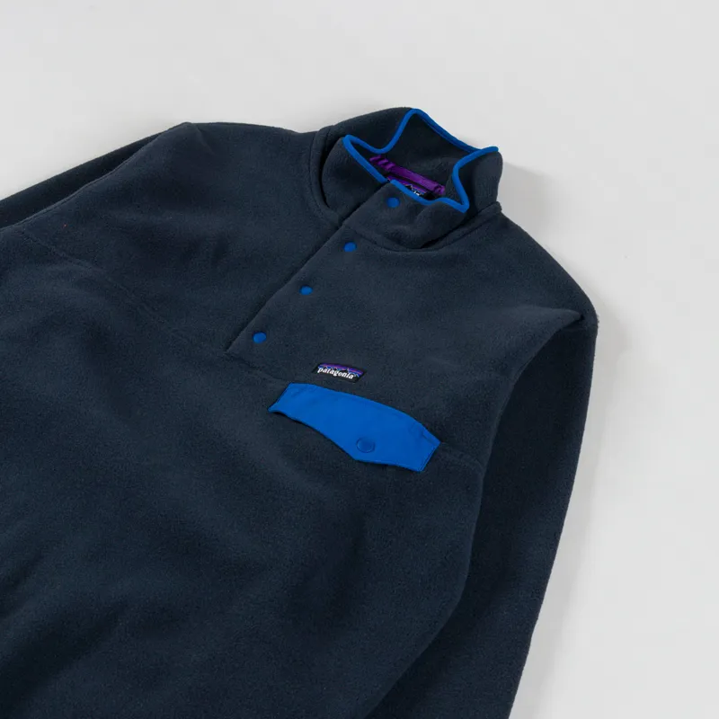 Patagonia Synchilla Snap-T Fleece Pullover Pitch Blue-2