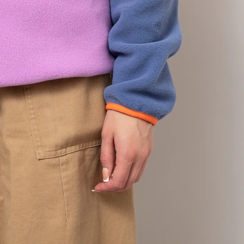 Patagonia Womens Lightweight Synchilla Snap-T Fleece Pullover Brisk Purple-8