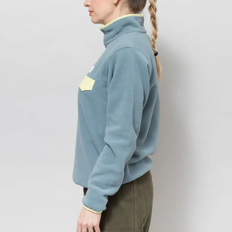 Patagonia Womens Lightweight Synchilla Snap-T Fleece Pullover Blue Sage-2