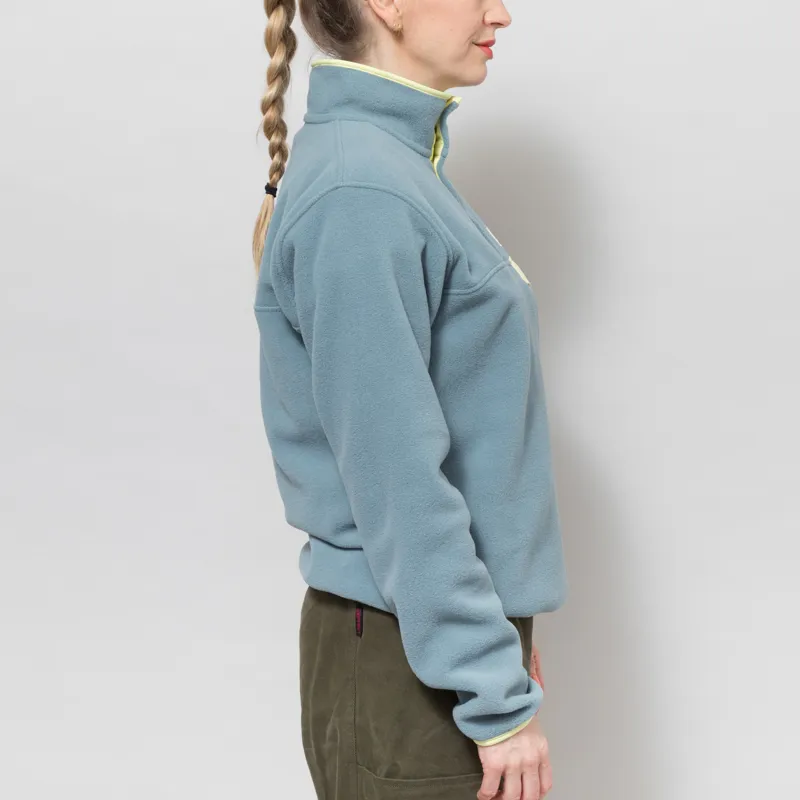 Patagonia Womens Lightweight Synchilla Snap-T Fleece Pullover Blue Sage-4