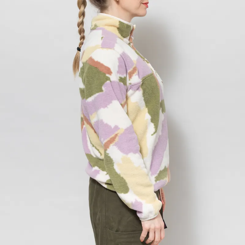 Patagonia Womens Lightweight Synchilla Snap-T Fleece Pullover Sunshine Natural-4