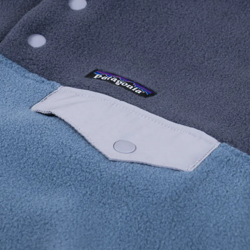 Patagonia Womens Lightweight Synchilla Snap-T Fleece Pullover Utility Blue-8