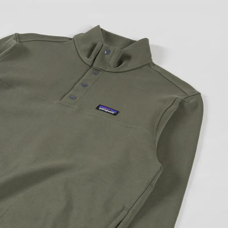 Patagonia Daily Snap-T Pullover Basin Green-2