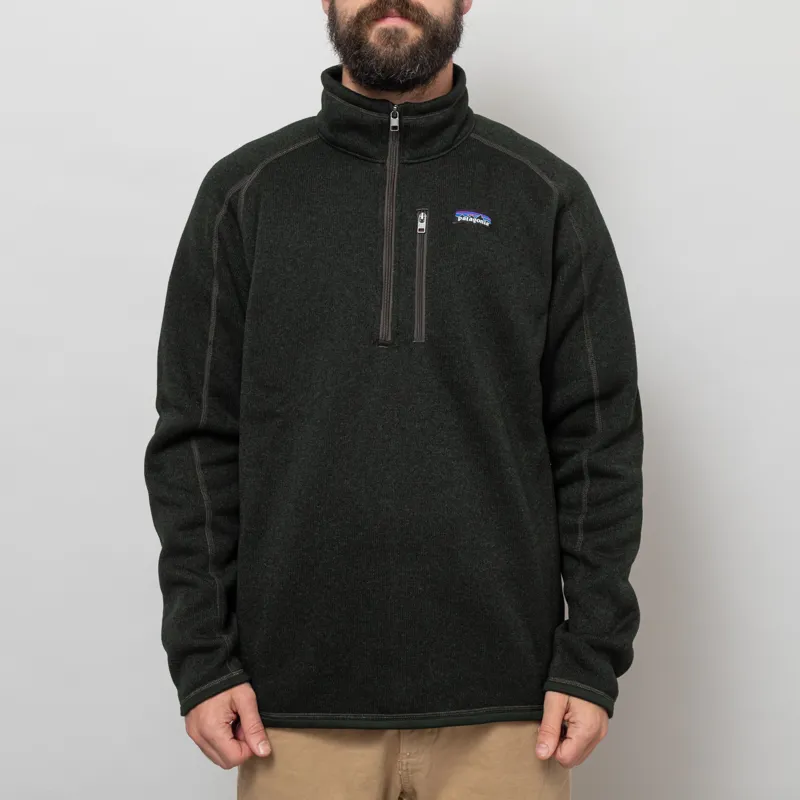 Patagonia Better Sweater Quarter Zip Old Growth Green