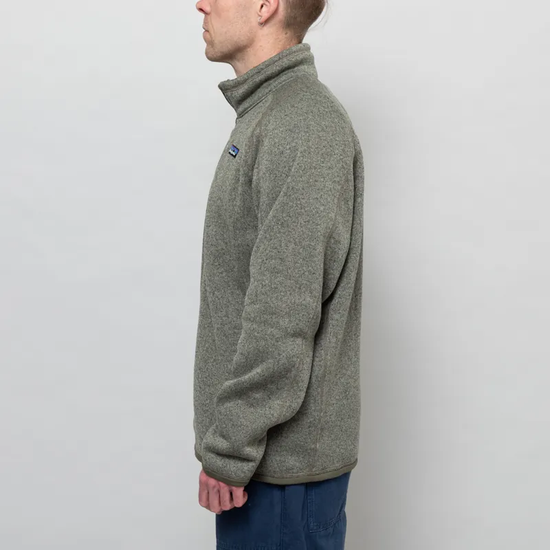 Patagonia Better Sweater Quarter Zip River Rock Green-2