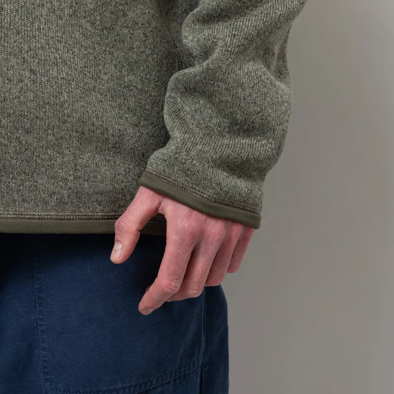 Patagonia Better Sweater Quarter Zip River Rock Green-8