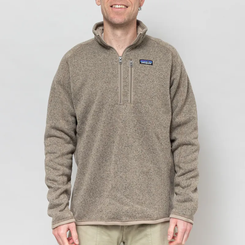 Patagonia Better Sweater Quarter Zip Seabird Grey