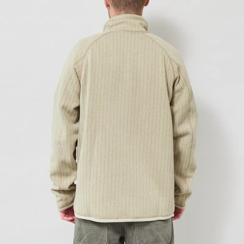 Patagonia Better Sweater Quarter Zip Weathered Stone Rib Knit-2