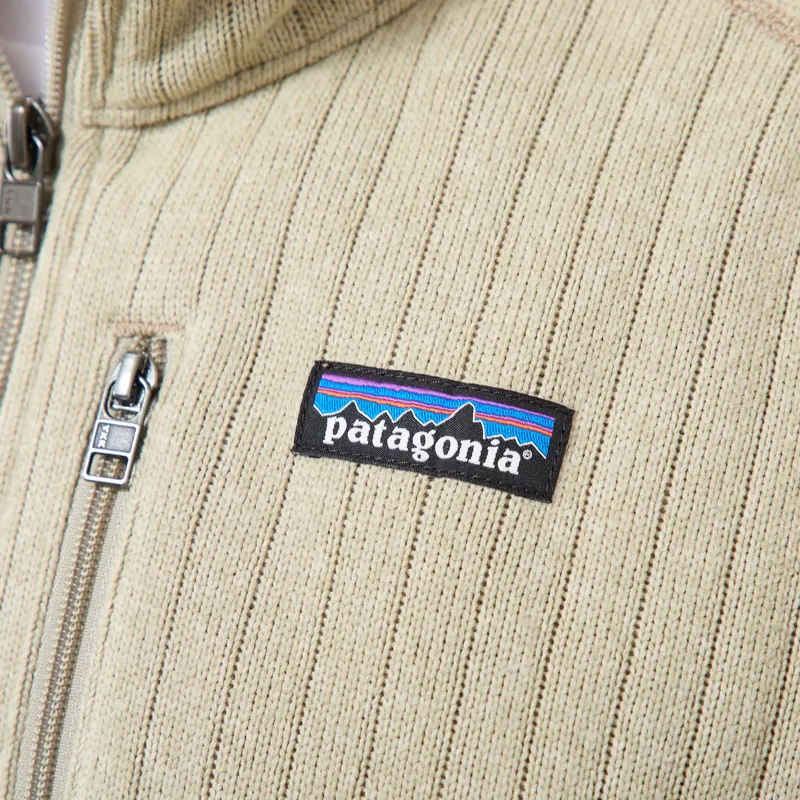 Patagonia Better Sweater Quarter Zip Weathered Stone Rib Knit-5