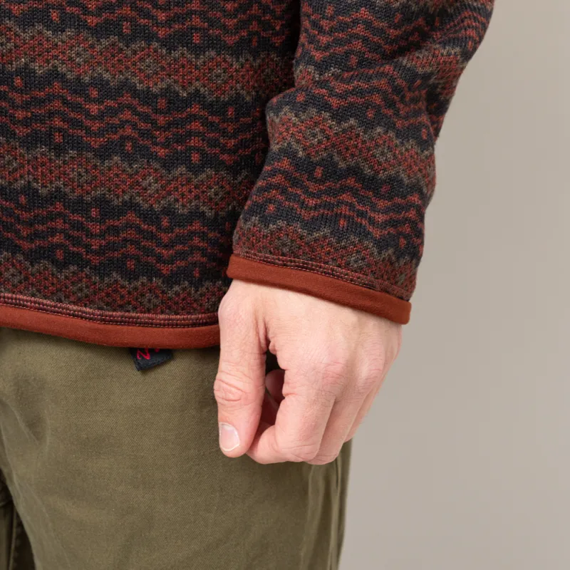 Patagonia Better Sweater Quarter Zip Woven Together Dried Vanilla-7