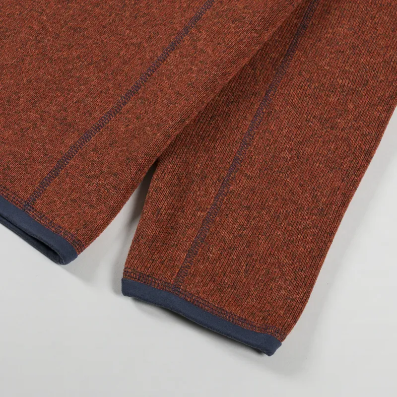 Patagonia Better Sweater Quarter Zip Burnished Red-7