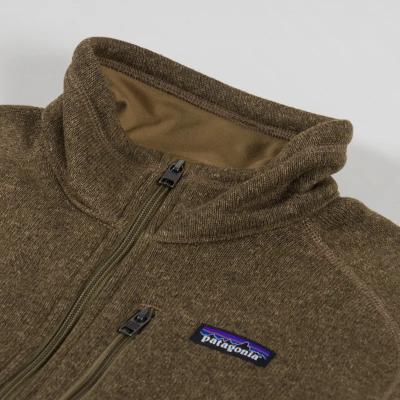 Patagonia Better Sweater Quarter Zip Coriander Brown-4