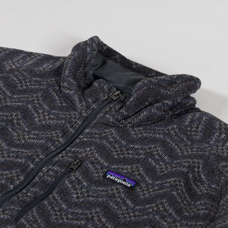 Patagonia Better Sweater Quarter Zip Island Escape Forge Grey-5