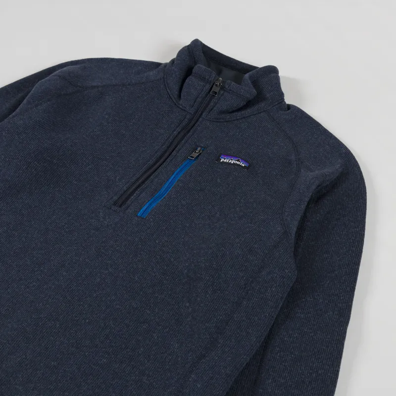 Patagonia Better Sweater Quarter Zip Pitch Blue-2