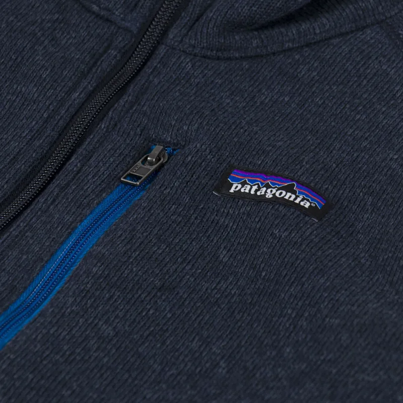 Patagonia Better Sweater Quarter Zip Pitch Blue-5