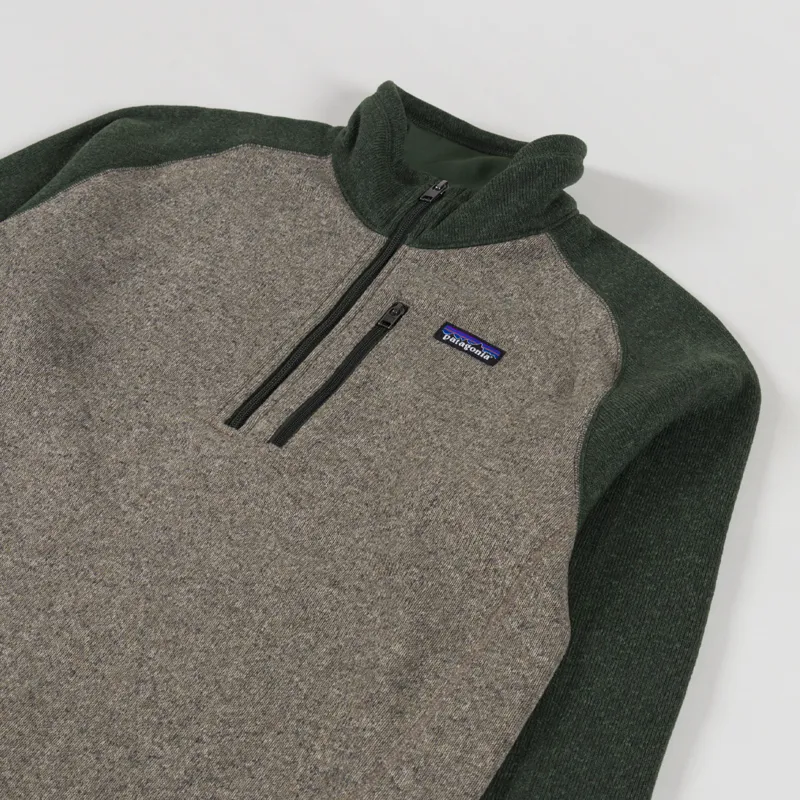 Patagonia Better Sweater Quarter Zip Seabird Grey-2