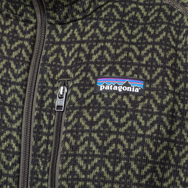 Patagonia Better Sweater Jacket Scales Old Growth Green-6