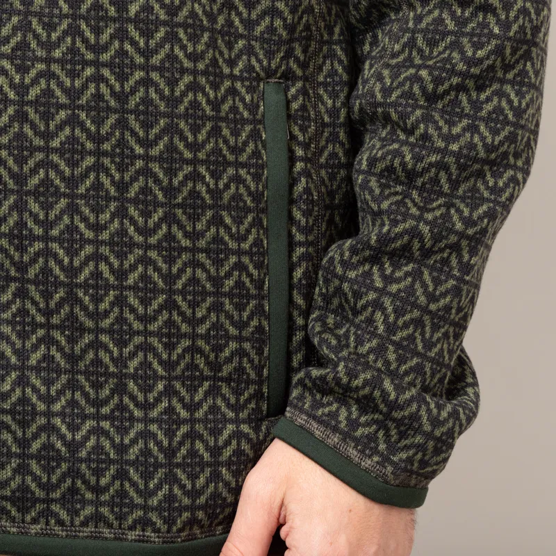 Patagonia Better Sweater Jacket Scales Old Growth Green-10