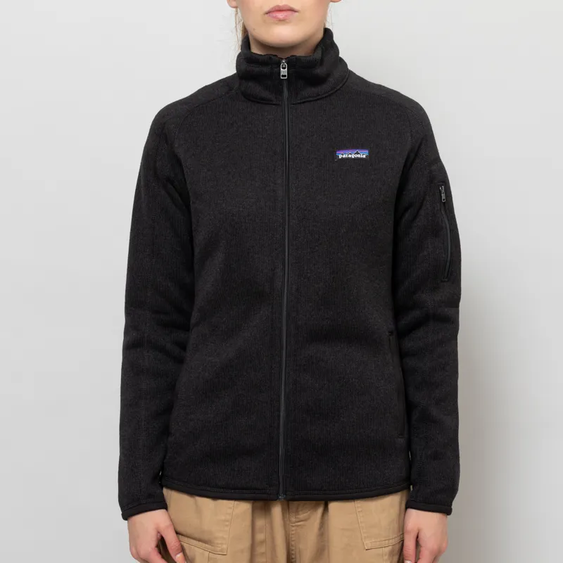 Patagonia Womens Better Sweater Jacket Black
