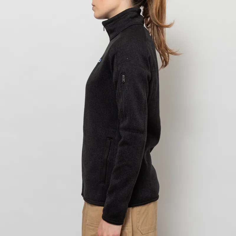 Patagonia Womens Better Sweater Jacket Black-2