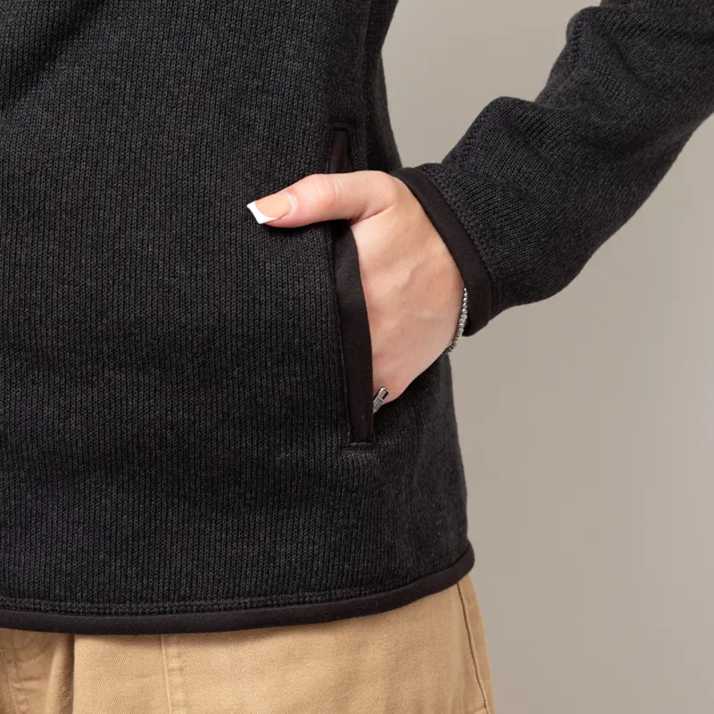 Patagonia Womens Better Sweater Jacket Black-10